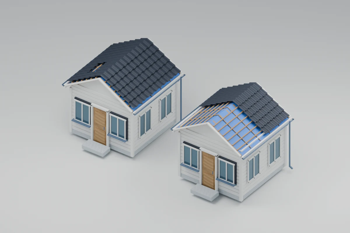 Illustrasjon av modellen som kan utforskes i 3D